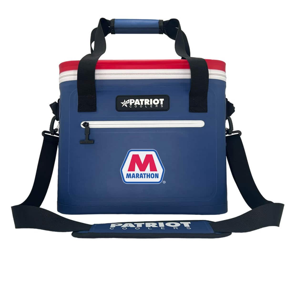 Custom Patriot Glacierpak 24 Can with Company Logo - Personalized Bulk Corporate Gift