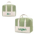 Custom Santa Cruz Textured Lunch Cooler Bag with Company Logo - Personalized Bulk Corporate Gift - 2