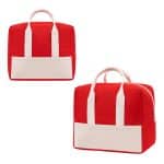 Custom Santa Cruz Textured Lunch Cooler Bag with Company Logo - Personalized Bulk Corporate Gift - 7
