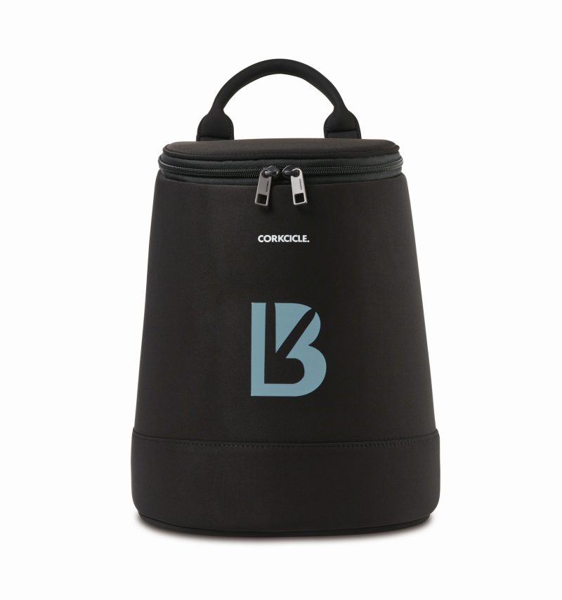 CORKCICLE-Eola-Bucket-Bag-Cooler-Neoprene-Black-101604-001 Custom CORKCICLE Eola Bucket Bag Cooler - Neoprene - Black with Company Logo - Personalized Bulk Corporate Gift
