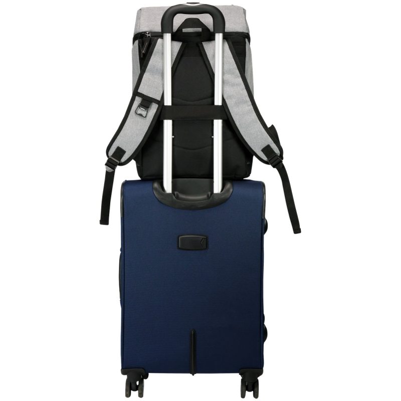 Custom EarthTrendz rPET Backpack Cooler with Company Logo - Personalized Bulk Corporate Gift - 6