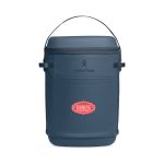 Custom Hydro Flask Carryout Backpack Cooler 22 L - Harbor Blue with Company Logo - Personalized Bulk Corporate Gift