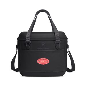Custom Hydro Flask Carryout Cooler 15 L - Black with Company Logo - Personalized Bulk Corporate Gift