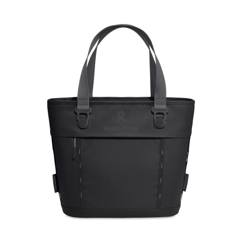 Custom Hydro Flask Carryout Tote Cooler 10 L - Black with Company Logo - Personalized Bulk Corporate Gift - 1