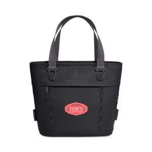Custom Hydro Flask Carryout Tote Cooler 10 L - Black with Company Logo - Personalized Bulk Corporate Gift