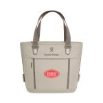 Custom Hydro Flask Carryout Tote Cooler 10 L - Oat with Company Logo - Personalized Bulk Corporate Gift