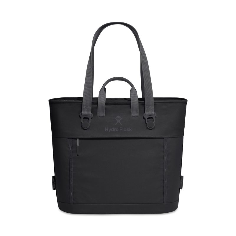 Custom Hydro Flask Carryout Tote Cooler 20 L - Black with Company Logo - Personalized Bulk Corporate Gift - 1