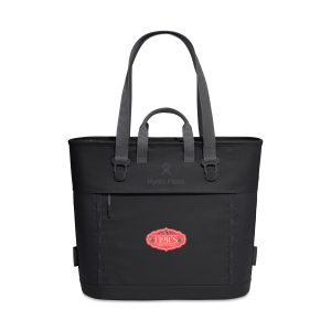 Custom Hydro Flask Carryout Tote Cooler 20 L - Black with Company Logo - Personalized Bulk Corporate Gift