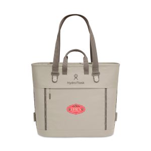 Custom Hydro Flask Carryout Tote Cooler 20 L - Oat with Company Logo - Personalized Bulk Corporate Gift