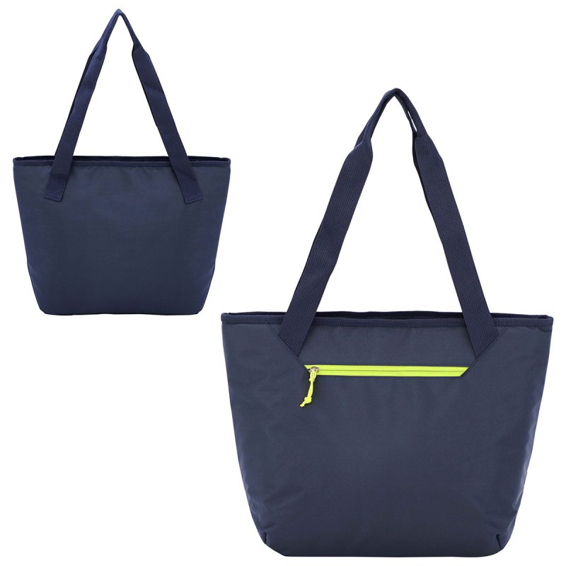 Custom Jasper 600D Premier Polyester Cooler Tote with Company Logo - Personalized Bulk Corporate Gift - 1