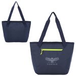 Custom Jasper 600D Premier Polyester Cooler Tote with Company Logo - Personalized Bulk Corporate Gift