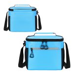 Custom Laguna 18-Can Square Tarpaulin Cooler Bag with Company Logo - Personalized Bulk Corporate Gift - 1