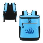 Custom Laguna Tarpaulin Cooler Backpack with Company Logo - Personalized Bulk Corporate Gift