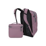 Custom Osprey Axis x Hydro Flask Backpack and Insulated Lunch Bag Bundle - Iris Pink with Company Logo - Personalized Bulk Corporate Gift - 2
