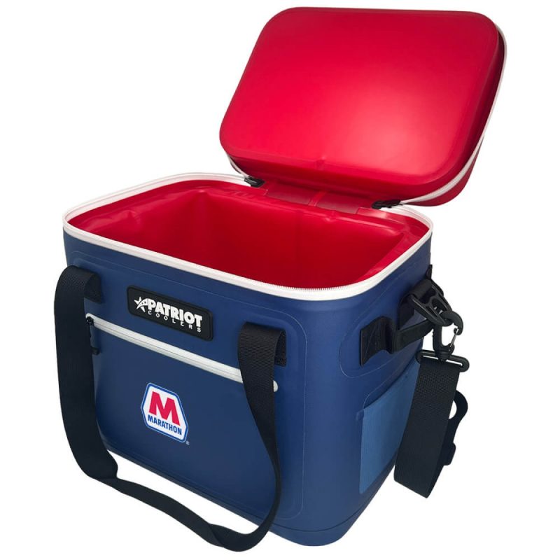 Custom Patriot Glacierpak 24 Can with Company Logo - Personalized Bulk Corporate Gift - 6