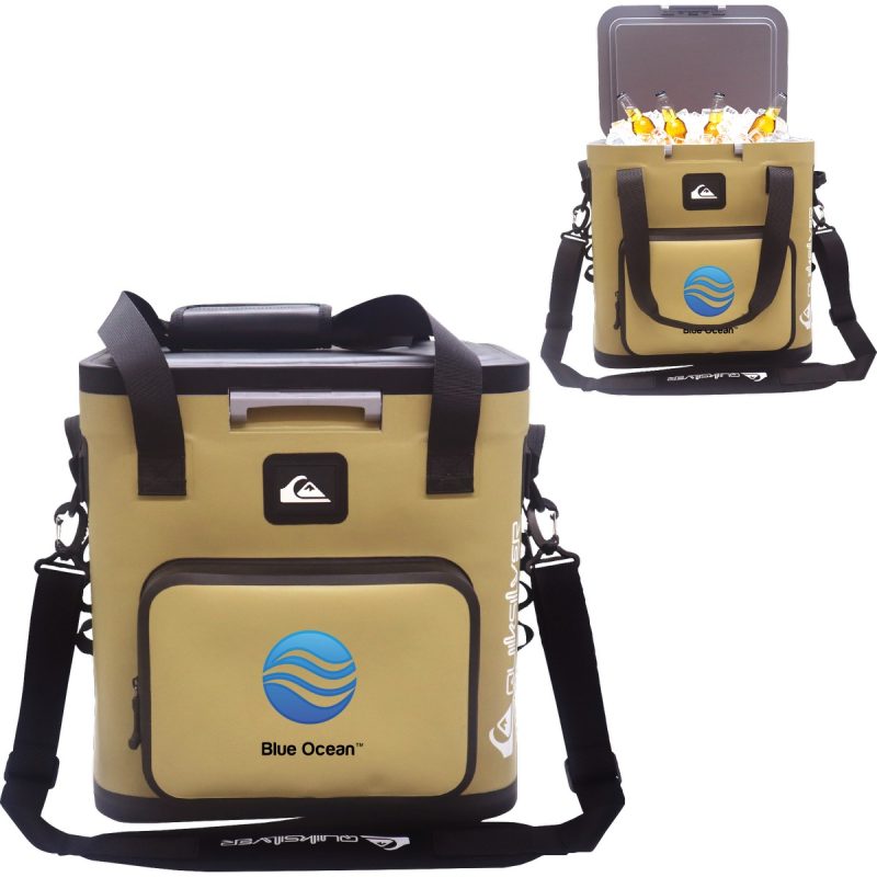 Custom Quiksilver Coastal Zipperless 55L Box Cooler with Company Logo - Personalized Bulk Corporate Gift - 4