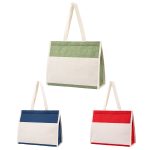 Custom Santa Cruz Textured Cooler Tote with Company Logo - Personalized Bulk Corporate Gift - 1