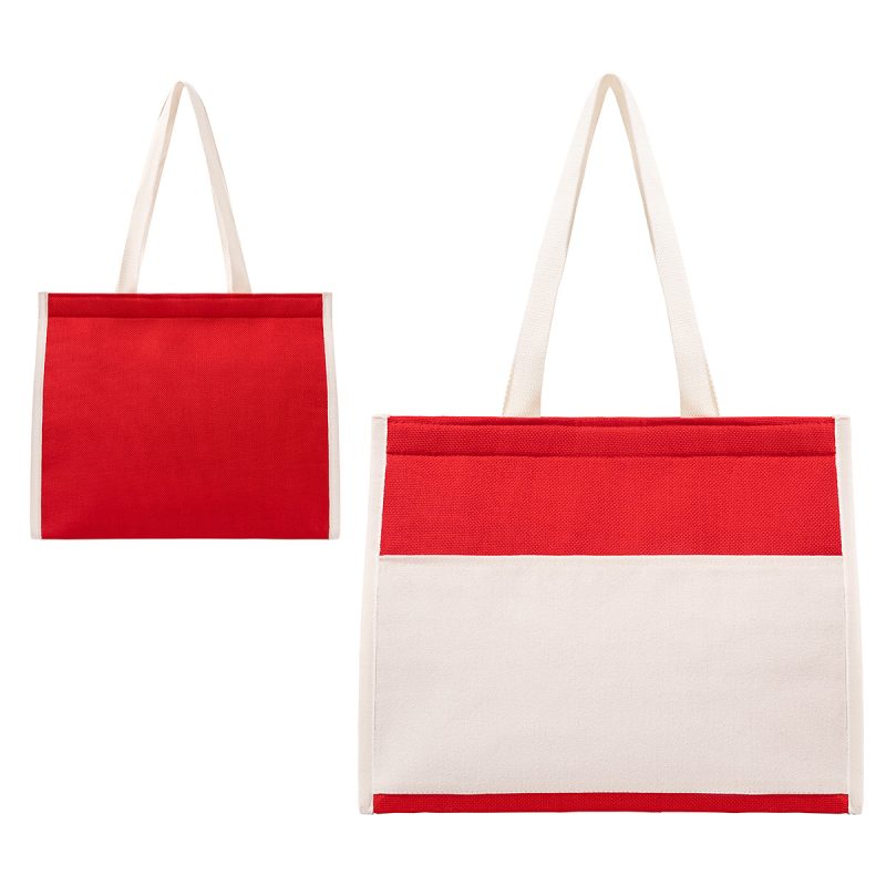 Custom Santa Cruz Textured Cooler Tote with Company Logo - Personalized Bulk Corporate Gift - 7