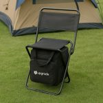 Custom Terrace Lounger Picnic Cooler Bag/Chair with Company Logo - Personalized Bulk Corporate Gift - 4