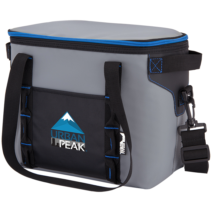 Custom Urban Peak Waterproof 12 Can Hinge Cooler with Company Logo - Personalized Bulk Corporate Gift - 6