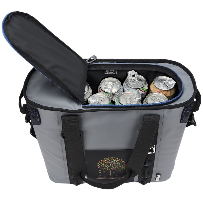 Custom Urban Peak Waterproof 24 Can Hinge Cooler with Company Logo - Personalized Bulk Corporate Gift - 3