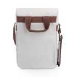 Custom 2 Bottle Insulated Wine & Cheese Cooler Bag with Company Logo - Personalized Bulk Corporate Gift - 4