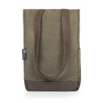 Custom 2 Bottle Insulated Wine Cooler Bag with Company Logo - Personalized Bulk Corporate Gift - 2
