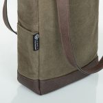 Custom 2 Bottle Insulated Wine Cooler Bag with Company Logo - Personalized Bulk Corporate Gift - 4