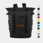 Custom 36-Can YETI® Soft Pack Insulated Cooler Backpack (15.3" x 18.1") with Company Logo - Personalized Bulk Corporate Gift