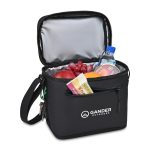 Custom Acadia Recycled rPET Box Cooler - Black with Company Logo - Personalized Bulk Corporate Gift - 2