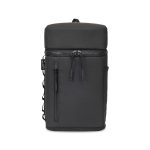 Custom Acadia Recycled rPET Sling Cooler - Black with Company Logo - Personalized Bulk Corporate Gift - 1