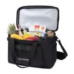 Custom Acadia Recycled rPET XL Box Cooler - Black with Company Logo - Personalized Bulk Corporate Gift - 2
