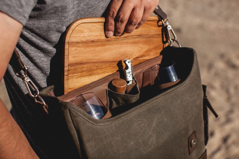 Custom Adventure Wine Tote with Company Logo - Personalized Bulk Corporate Gift - 6