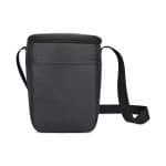 Custom Arlo Recycled rPET 6 Can Lunch Cooler - Black with Company Logo - Personalized Bulk Corporate Gift - 1