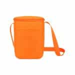Custom Arlo Recycled rPET 6 Can Lunch Cooler - Orange with Company Logo - Personalized Bulk Corporate Gift - 1