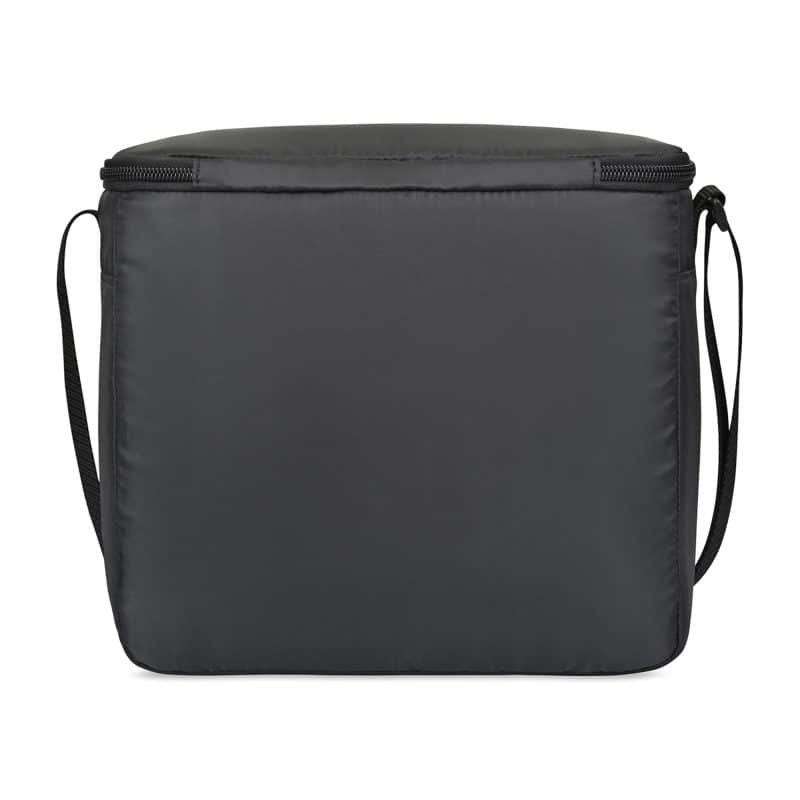 Custom Arlo Recycled rPET 9 Can Box Cooler - Black with Company Logo - Personalized Bulk Corporate Gift - 3