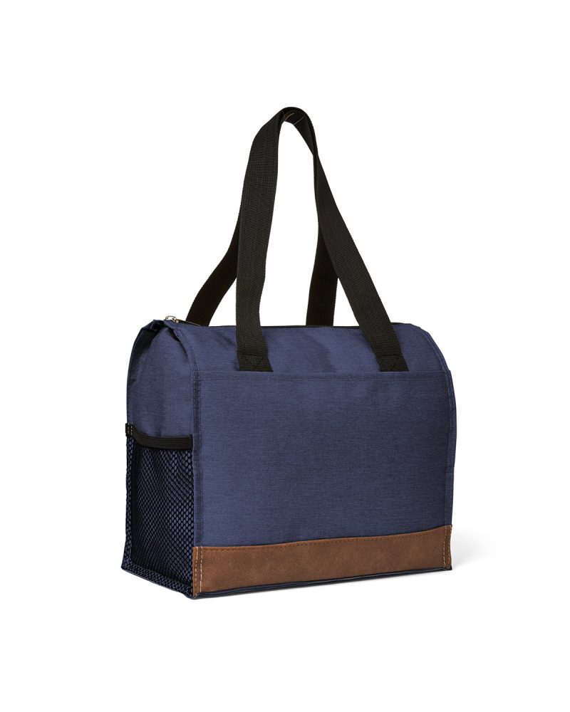 Custom Asher 12-Can Cooler Tote Bag with Company Logo - Personalized Bulk Corporate Gift - 1