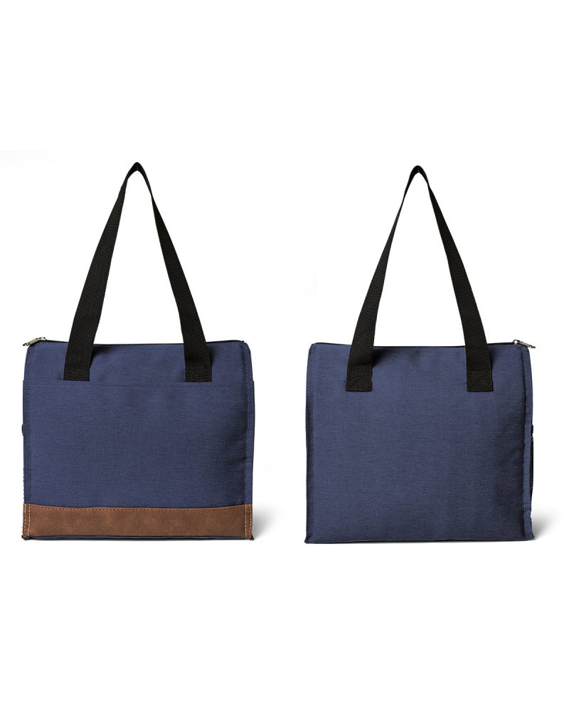 Custom Asher 12-Can Cooler Tote Bag with Company Logo - Personalized Bulk Corporate Gift - 2