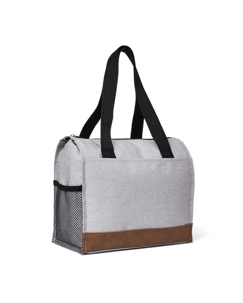 Custom Asher 12-Can Cooler Tote Bag with Company Logo - Personalized Bulk Corporate Gift - 4
