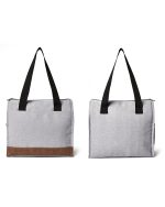 Custom Asher 12-Can Cooler Tote Bag with Company Logo - Personalized Bulk Corporate Gift - 5