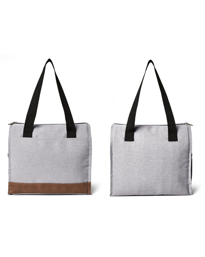 Custom Asher 12-Can Cooler Tote Bag with Company Logo - Personalized Bulk Corporate Gift - 5