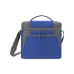 Custom Aspen Recycled rPET Box Cooler - Aware - Royal Blue with Company Logo - Personalized Bulk Corporate Gift - 1