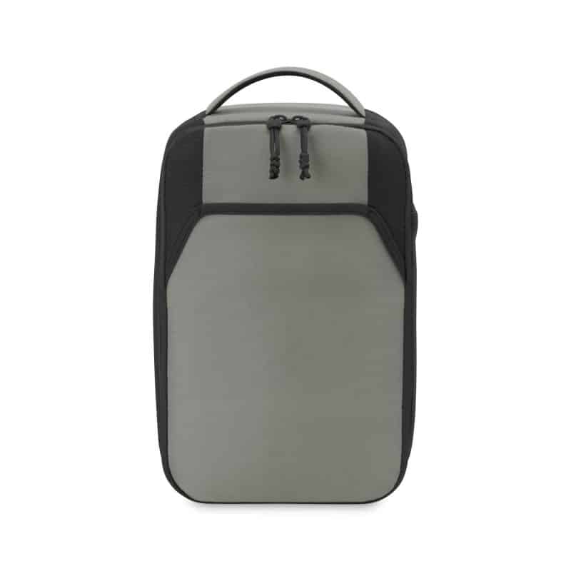 Custom Aspen Recycled rPET Lunch Bag Cooler - Aware - Black with Company Logo - Personalized Bulk Corporate Gift - 1