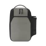 Custom Aspen Recycled rPET Lunch Bag Cooler - Aware - Black with Company Logo - Personalized Bulk Corporate Gift - 3
