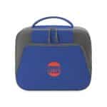 Custom Aspen Recycled rPET Lunch Box Cooler - Aware - Royal Blue with Company Logo - Personalized Bulk Corporate Gift