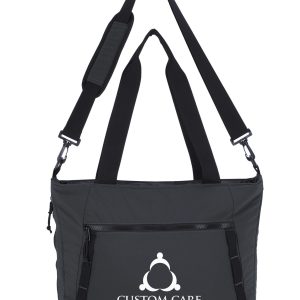 Custom Atchison® StashPack Recycled Nylon 24- to 36-Can Cooler Tote with Company Logo - Personalized Bulk Corporate Gift