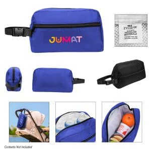 Custom Audrey Rpet 4 Can Cooler Pouch with Company Logo - Personalized Bulk Corporate Gift