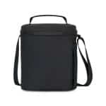 Custom Aviana Rowan Recycled Nylon Lunch Cooler - AWARE - Black with Company Logo - Personalized Bulk Corporate Gift - 3