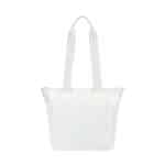 Custom Aviana Rowan Recycled Nylon Tote Cooler - AWARE - Marshmallow with Company Logo - Personalized Bulk Corporate Gift - 1