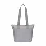 Custom Aviana Rowan Recycled Nylon Tote Cooler - AWARE - Taupe with Company Logo - Personalized Bulk Corporate Gift - 1